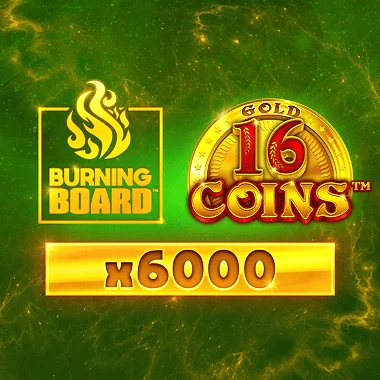 16 Coins Gold Burning Board